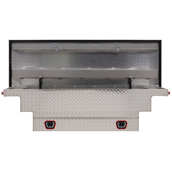 Weather Guard Compact Low-Profile Saddle Box