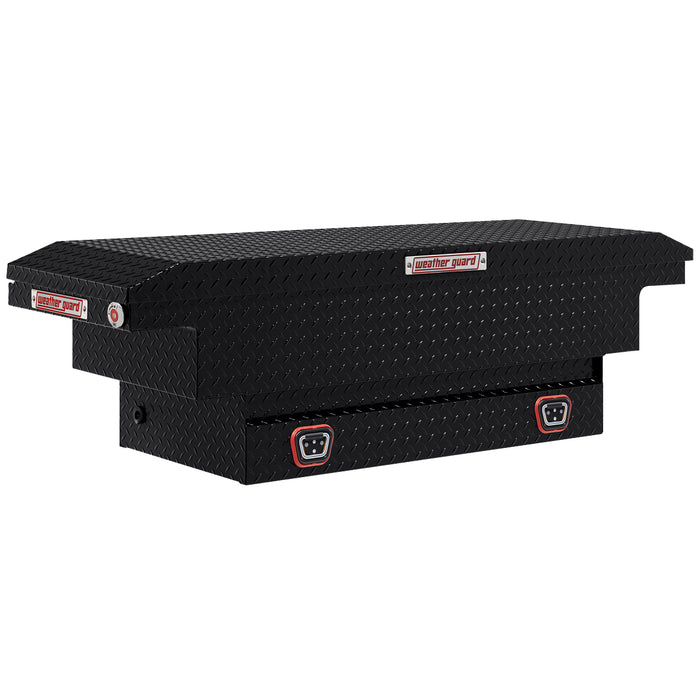 Weather Guard Compact Low-Profile Saddle Box