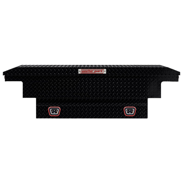 Weather Guard Compact Low-Profile Saddle Box