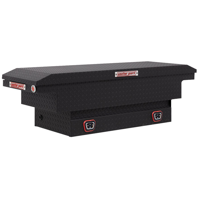 Weather Guard Compact Low-Profile Saddle Box