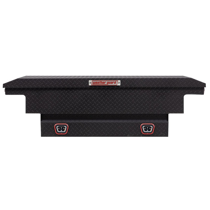 Weather Guard Compact Low-Profile Saddle Box