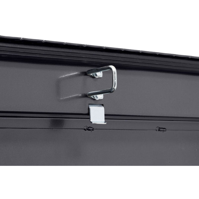 Weather Guard Aluminum Mid-Size Low-Profile Saddle Box, GunMetal Gray, 60" x 20" x 18", 8 CU FT - 131-6-04