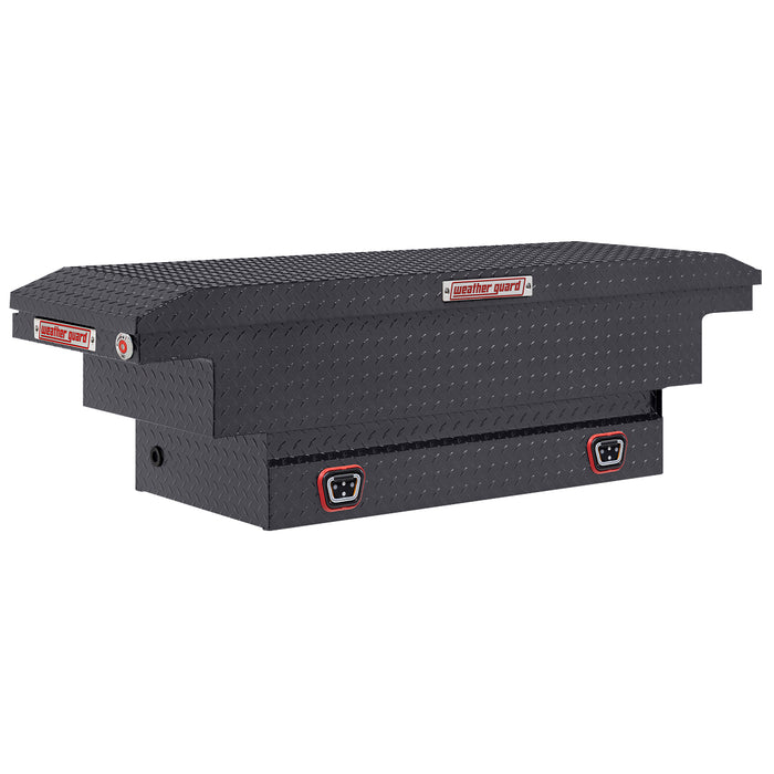 Weather Guard Compact Low-Profile Saddle Box