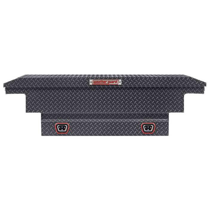 Weather Guard Compact Low-Profile Saddle Box