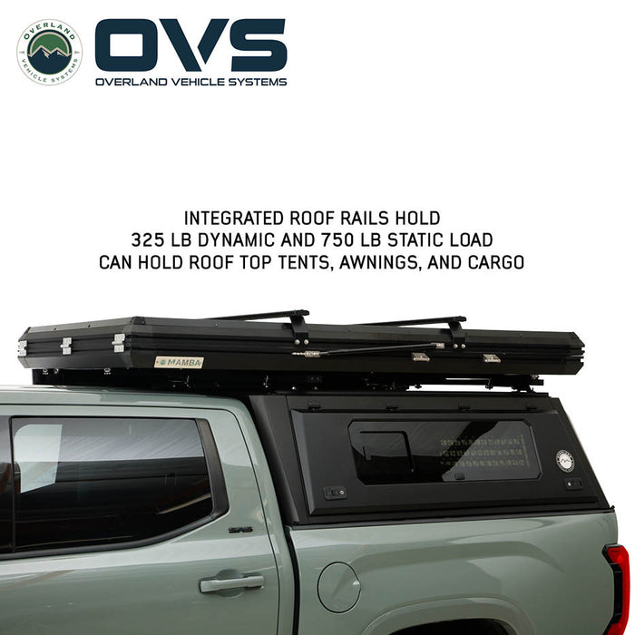 OVS Expedition Pro+ Truck Cap For 2016-2023 Toyota Tacoma 5'1" Bed - 70200001