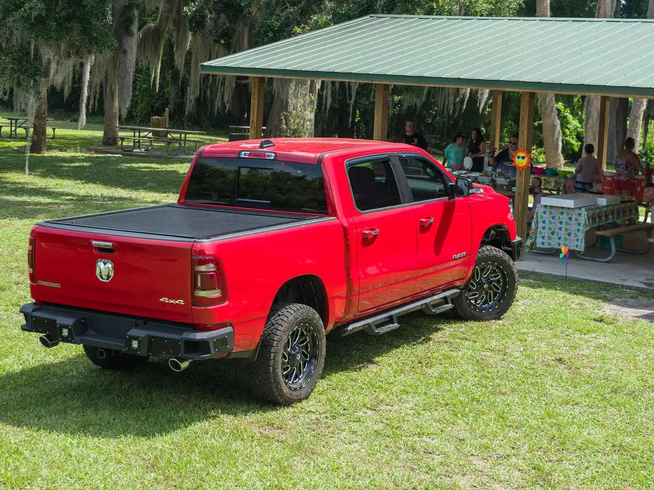 Pace Edwards JackRabbit Manual Retractable Tonneau Cover For 02-08 Dodge RAM 1500 & 02-09 2500/3500 6'4" Bed