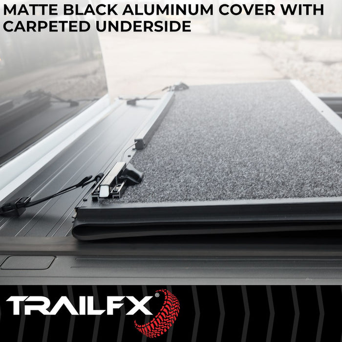 TrailFX HF3 Pro Hard Tonneau Cover For 2004-2014 Ford F-150 6'7" Bed - TFX3702