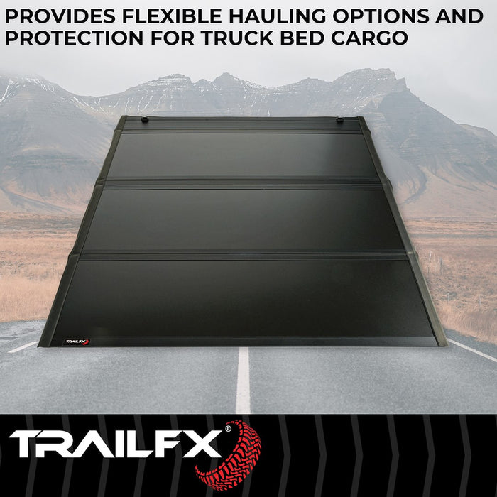 TrailFX HF3 Pro Hard Tonneau Cover For 2004-2014 Ford F-150 6'7" Bed - TFX3702