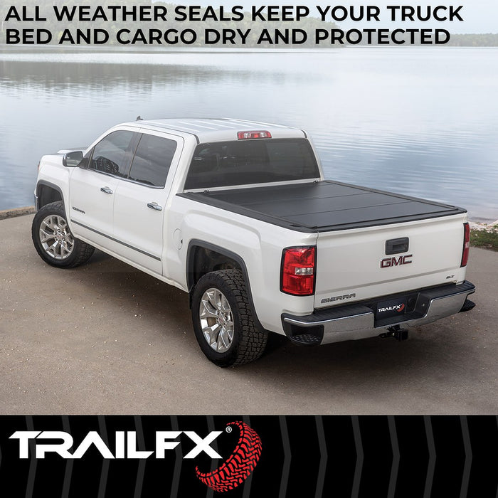 TrailFX HF3 Pro Hard Tonneau Cover For 2004-2014 Ford F-150 6'7" Bed - TFX3702