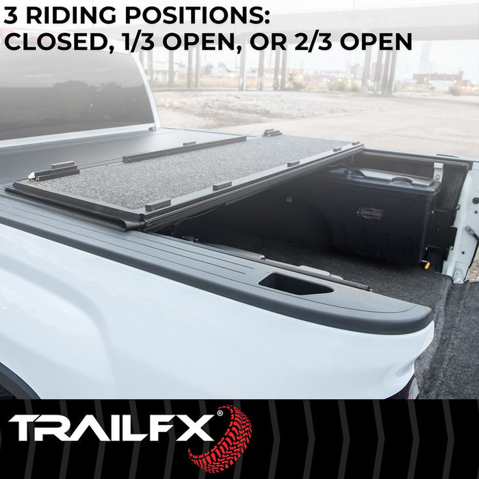 TrailFX HF3 Pro Hard Tonneau Cover For 2004-2014 Ford F-150 6'7" Bed - TFX3702