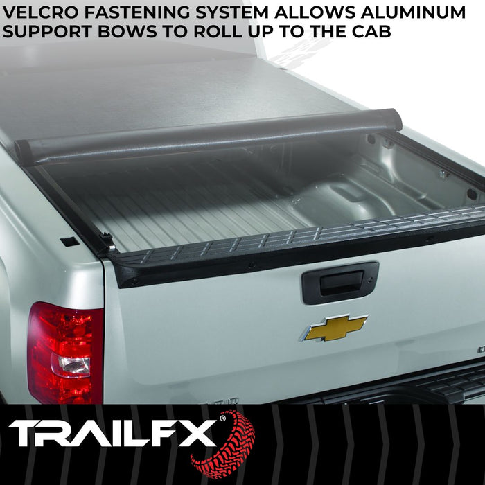 TrailFX Soft Rolling Tonneau Cover For 2019-2023 Ford Ranger 5'1" Bed - TFX3211