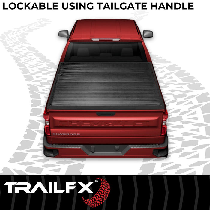TrailFX Soft Rolling Tonneau Cover For 2019-2023 Ford Ranger 5'1" Bed - TFX3211