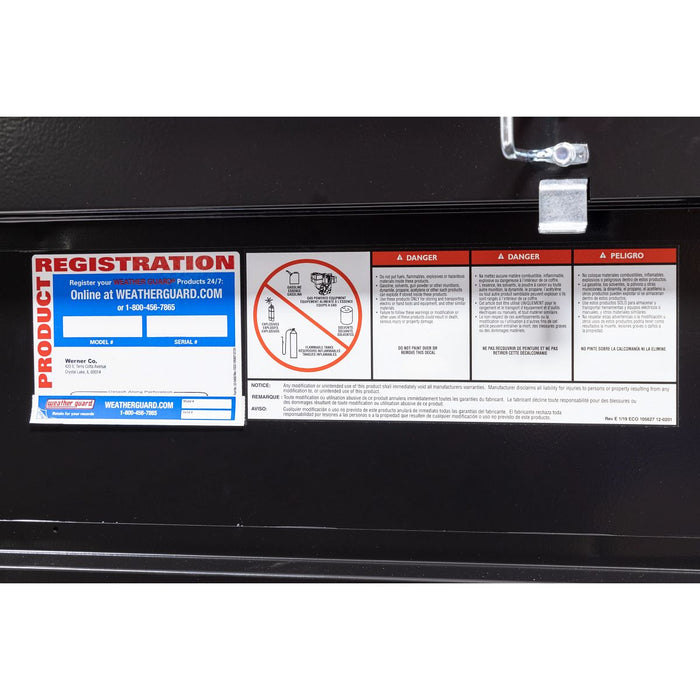 Weather Guard Compact Standard Saddle Box
