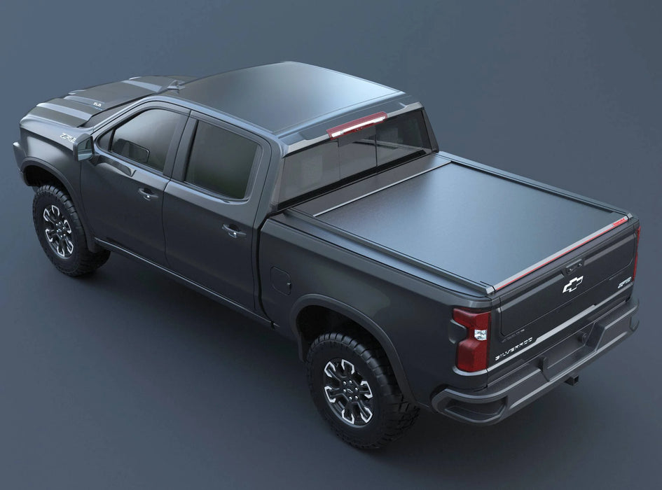 Tessera SE Manual Retractable Tonneau Bed Cover For 14-26 GMC/Chevrolet Sierra/Silverado 1500 5'8" Bed - 5212062604859