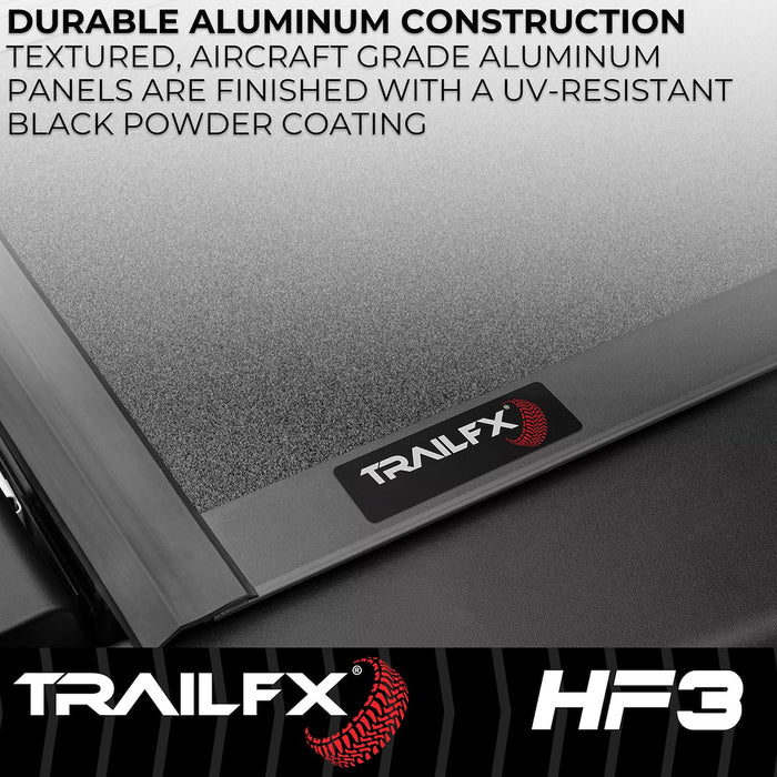 TrailFX HF3 Hard Tonneau Cover For 2019-2026 RAM 1500 5'7" Bed - TFX8010