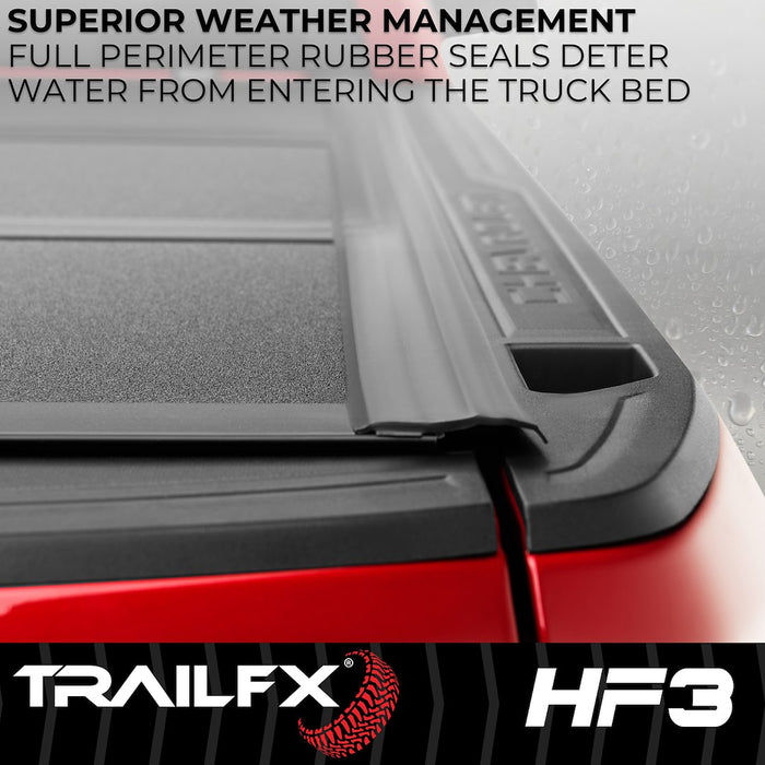 TrailFX HF3 Hard Tonneau Cover For 2019-2026 RAM 1500 5'7" Bed - TFX8010