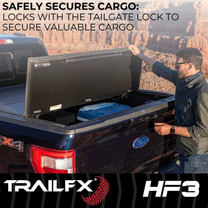 TrailFX HF3 Hard Tonneau Cover For 2019-2026 RAM 1500 5'7" Bed - TFX8010