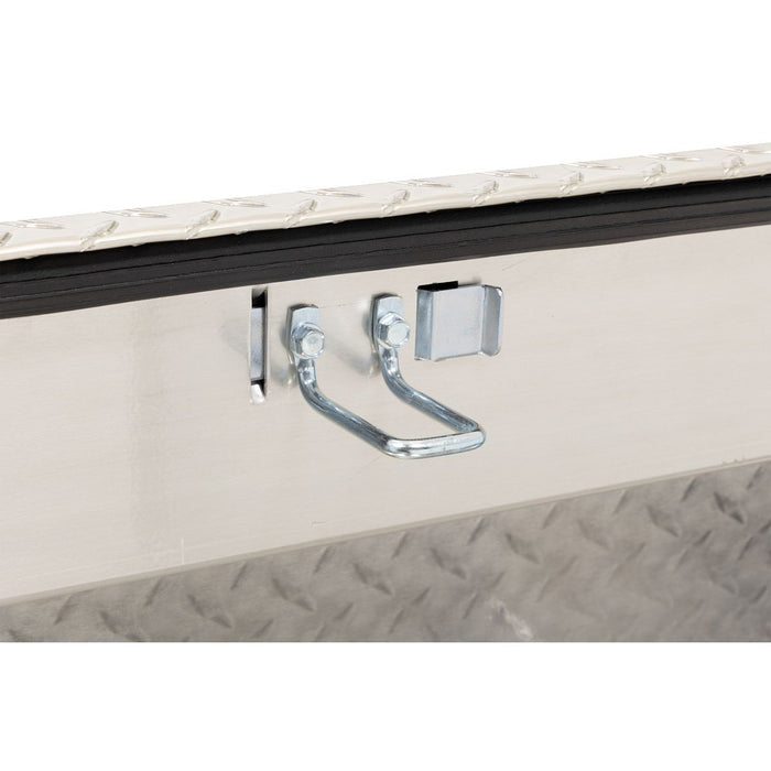 Weather Guard Aluminum Lo-Side 56” Standard Tool Box, Clear, 56" x 17" x 13", 4 CU FT - 174-0-04