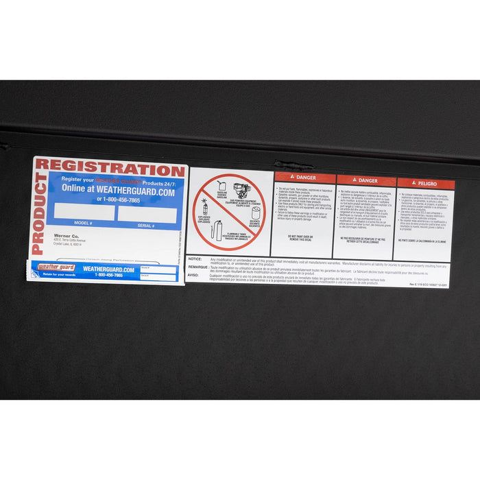 Weather Guard Lo-Side 56” Standard Tool Box