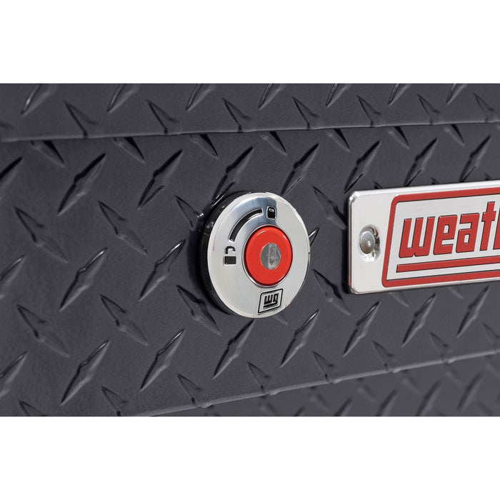 Weather Guard Aluminum Lo-Side 56” Standard Tool Box, GunMetal Gray, 56" x 17" x 13", 4 CU FT - 174-6-04