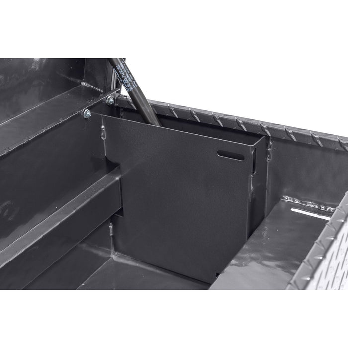 Weather Guard Aluminum Lo-Side 56” Standard Tool Box, GunMetal Gray, 56" x 17" x 13", 4 CU FT - 174-6-04