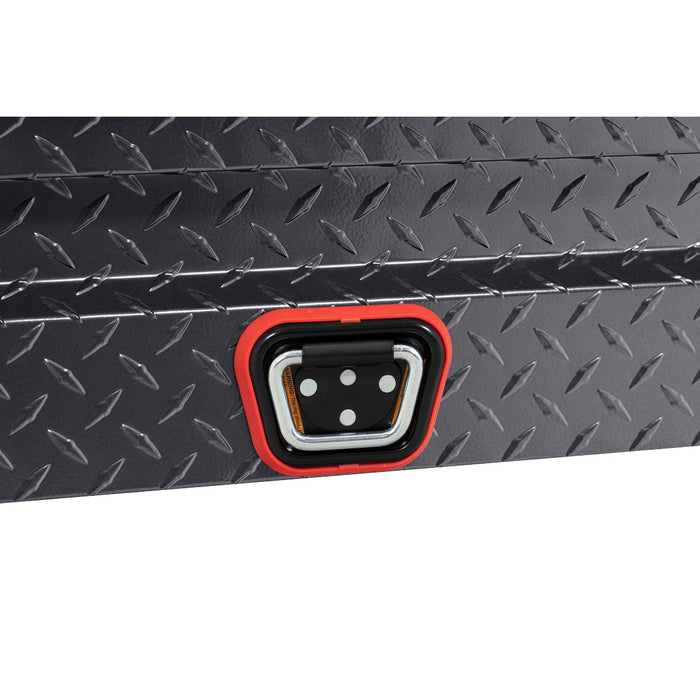 Weather Guard Aluminum Lo-Side 56” Standard Tool Box, GunMetal Gray, 56" x 17" x 13", 4 CU FT - 174-6-04