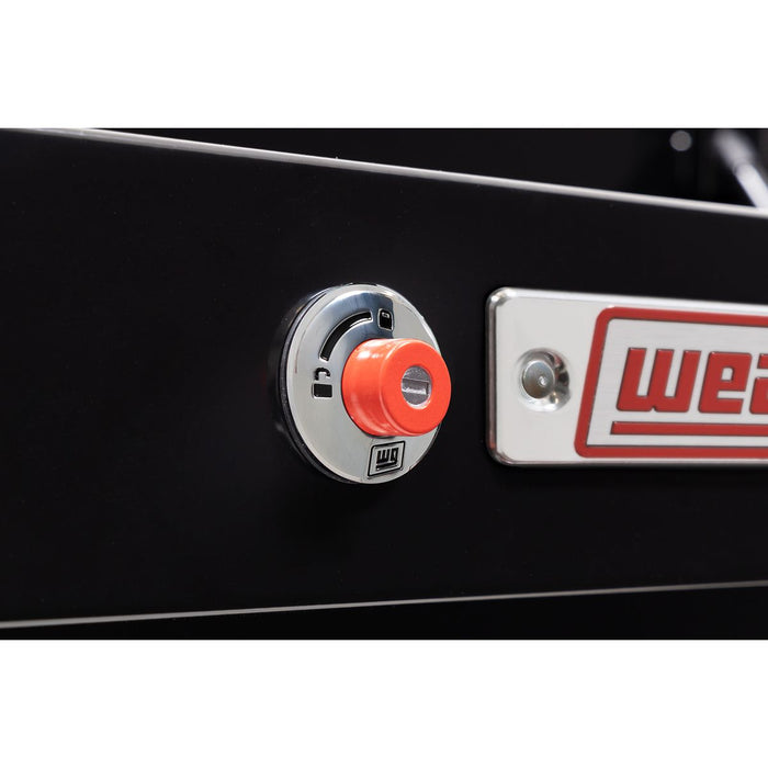 Weather Guard Steel Lo-Side 87” Standard Tool Box, Gloss Black, 87" x 17" x 13", 7 CU FT - 165-5-04