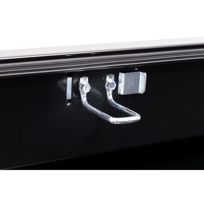 Weather Guard Steel Lo-Side 87” Standard Tool Box, Gloss Black, 87" x 17" x 13", 7 CU FT - 165-5-04