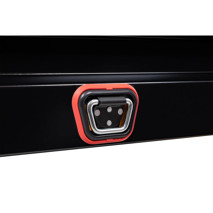 Weather Guard Steel Lo-Side 87” Standard Tool Box, Gloss Black, 87" x 17" x 13", 7 CU FT - 165-5-04