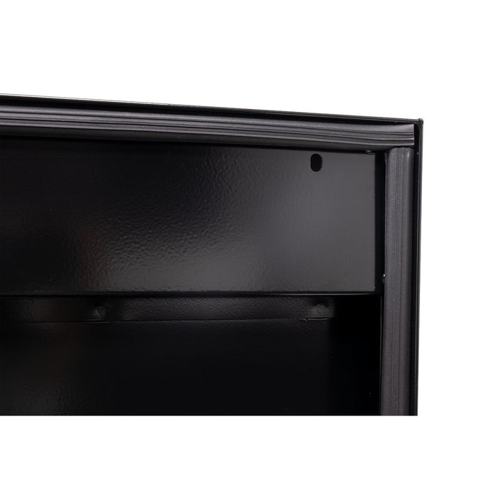 Weather Guard Steel Lo-Side 87” Standard Tool Box, Gloss Black, 87" x 17" x 13", 7 CU FT - 165-5-04