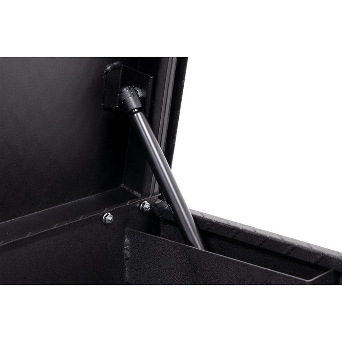 Weather Guard Aluminum Lo-Side 56” Low Profile Tool Box, Textured Matte Black, 56" x 17" x 13", 4 CU FT - 178-52-04