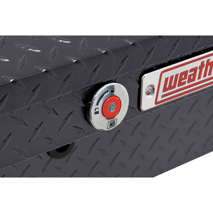 Weather Guard Aluminum Lo-Side 56” Low Profile Tool Box, GunMetal Gray, 56" x 17" x 13", 4 CU FT - 178-6-04