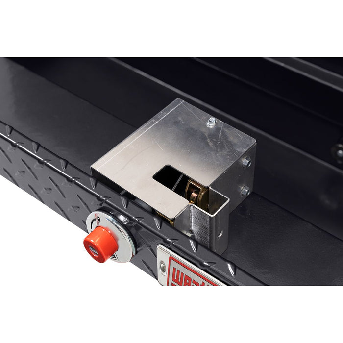 Weather Guard Aluminum Lo-Side 56” Low Profile Tool Box, GunMetal Gray, 56" x 17" x 13", 4 CU FT - 178-6-04