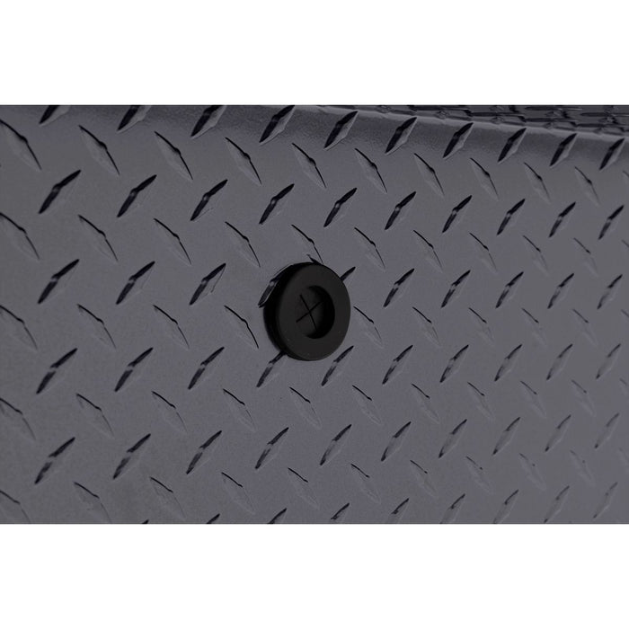 Weather Guard Aluminum Lo-Side 56” Low Profile Tool Box, GunMetal Gray, 56" x 17" x 13", 4 CU FT - 178-6-04