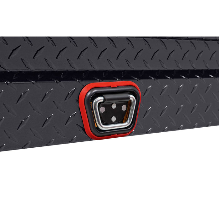Weather Guard Aluminum Lo-Side 56” Low Profile Tool Box, GunMetal Gray, 56" x 17" x 13", 4 CU FT - 178-6-04