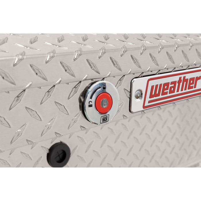 Weather Guard Aluminum Lo-Side 41” Low Profile Tool Box, Clear, 41" x 17" x 13", 3 CU FT - 180-0-04