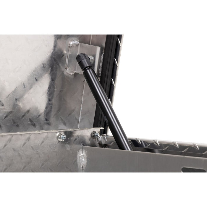 Weather Guard Aluminum Lo-Side 41” Low Profile Tool Box, Clear, 41" x 17" x 13", 3 CU FT - 180-0-04