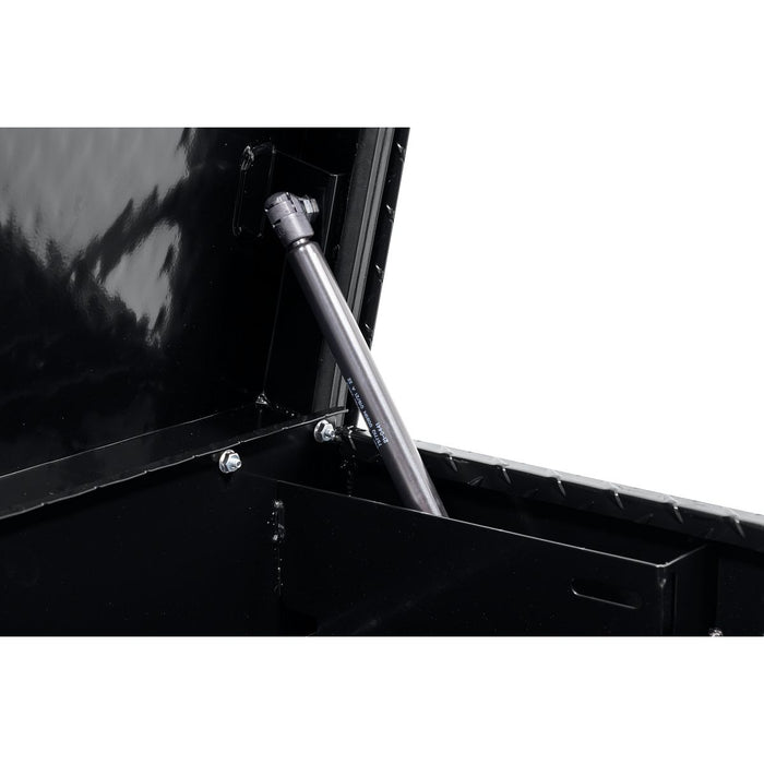 Weather Guard Aluminum Lo-Side 41” Low Profile Tool Box, Gloss Black, 41" x 17" x 13", 3 CU FT - 180-5-04