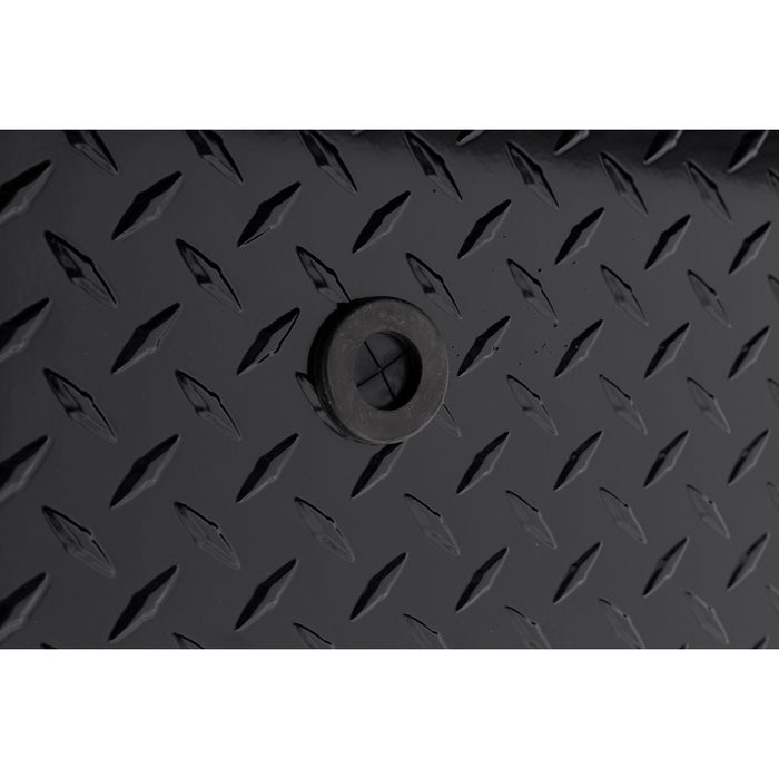 Weather Guard Aluminum Lo-Side 41” Low Profile Tool Box, Gloss Black, 41" x 17" x 13", 3 CU FT - 180-5-04
