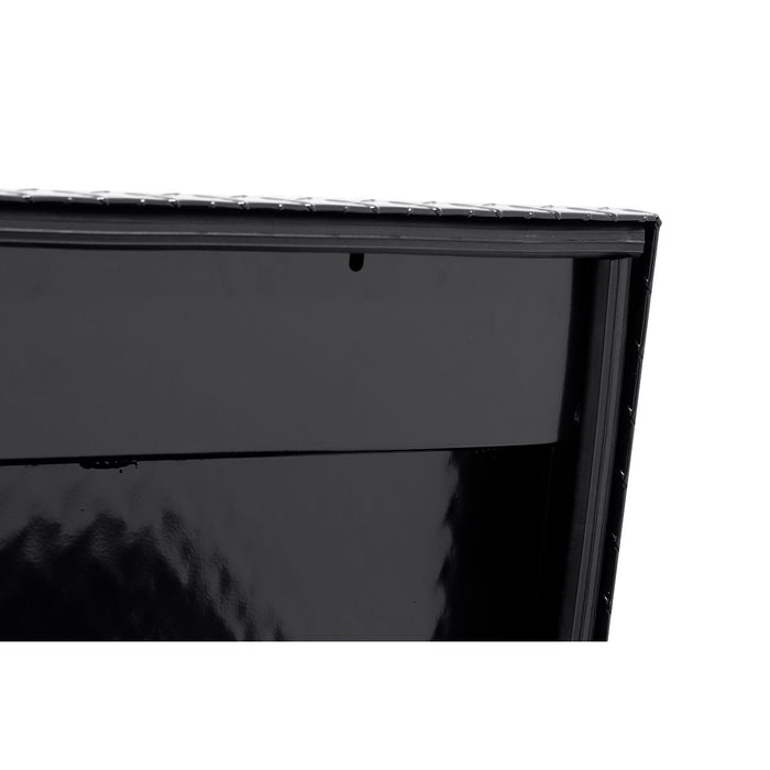 Weather Guard Aluminum Lo-Side 41” Low Profile Tool Box, Gloss Black, 41" x 17" x 13", 3 CU FT - 180-5-04