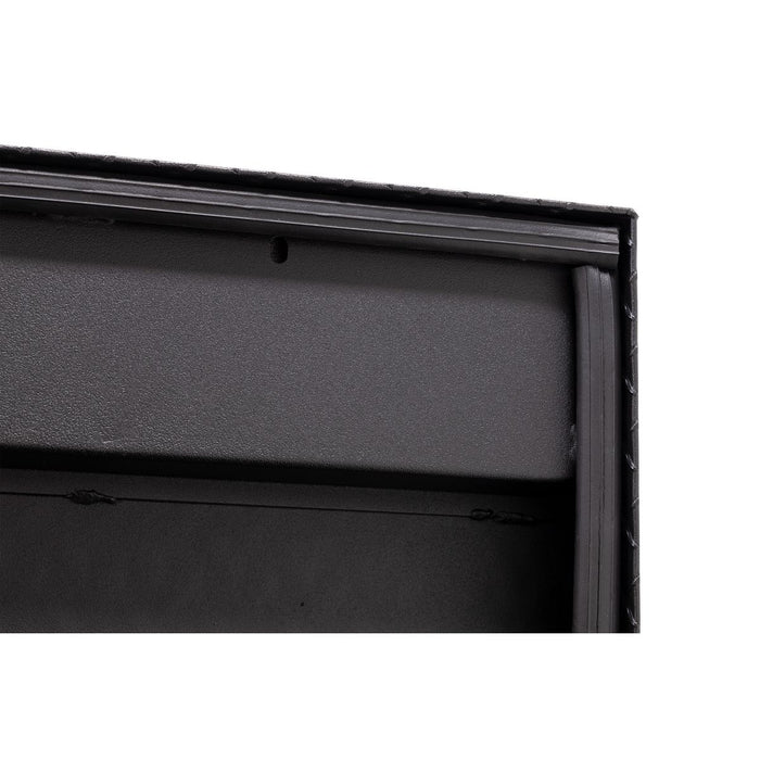 Weather Guard Aluminum Lo-Side 41” Low Profile Tool Box, Textured Matte Black, 41" x 17" x 13", 3 CU FT - 180-52-04