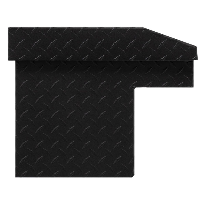 Weather Guard Aluminum Lo-Side 41” Low Profile Tool Box, Textured Matte Black, 41" x 17" x 13", 3 CU FT - 180-52-04