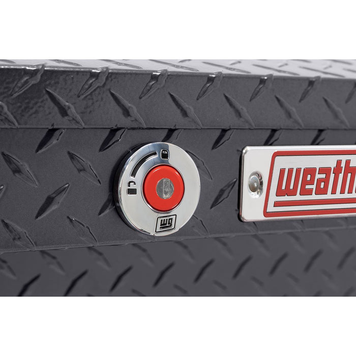 Weather Guard Aluminum Lo-Side 41” Low Profile Tool Box, GunMetal Gray, 41" x 17" x 13", 3 CU FT - 180-6-04