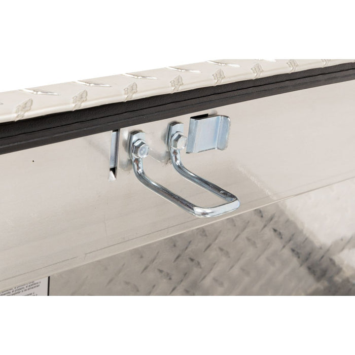 Weather Guard Aluminum Lo-Side 41” Standard Tool Box , Clear, 41" x 17" x 13", 3 CU FT - 184-0-04