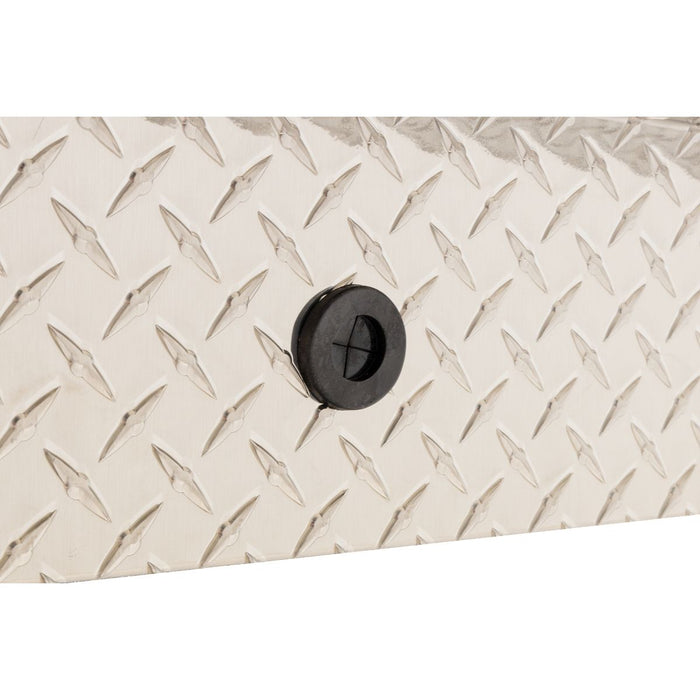 Weather Guard Aluminum Lo-Side 41” Standard Tool Box , Clear, 41" x 17" x 13", 3 CU FT - 184-0-04