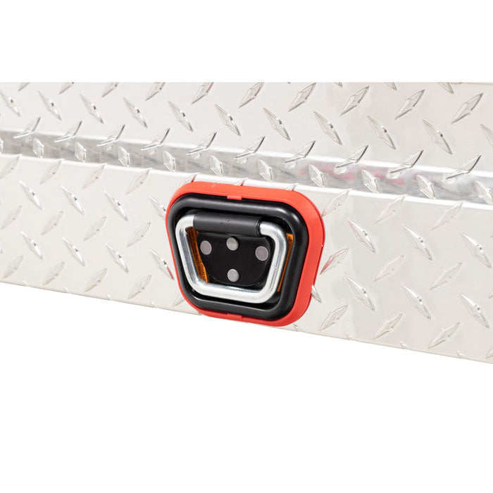 Weather Guard Aluminum Lo-Side 41” Standard Tool Box , Clear, 41" x 17" x 13", 3 CU FT - 184-0-04
