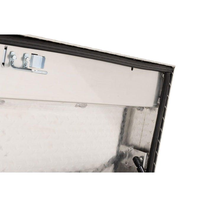 Weather Guard Aluminum Lo-Side 41” Standard Tool Box , Clear, 41" x 17" x 13", 3 CU FT - 184-0-04