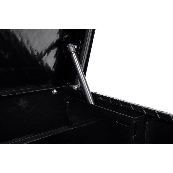 Weather Guard Aluminum Lo-Side 41” Standard Tool Box , Gloss Black, 41" x 17" x 13", 3 CU FT - 184-5-04