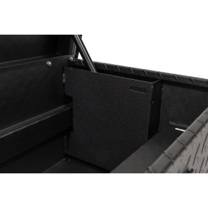 Weather Guard Aluminum Lo-Side 41” Standard Tool Box , Textured Matte Black, 41" x 17" x 13", 3 CU FT - 184-52-04