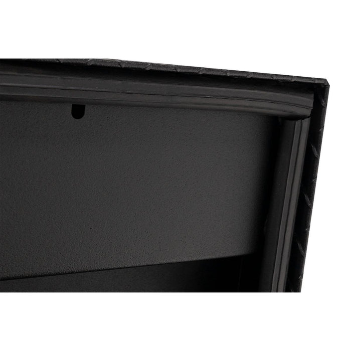 Weather Guard Aluminum Lo-Side 41” Standard Tool Box , Textured Matte Black, 41" x 17" x 13", 3 CU FT - 184-52-04